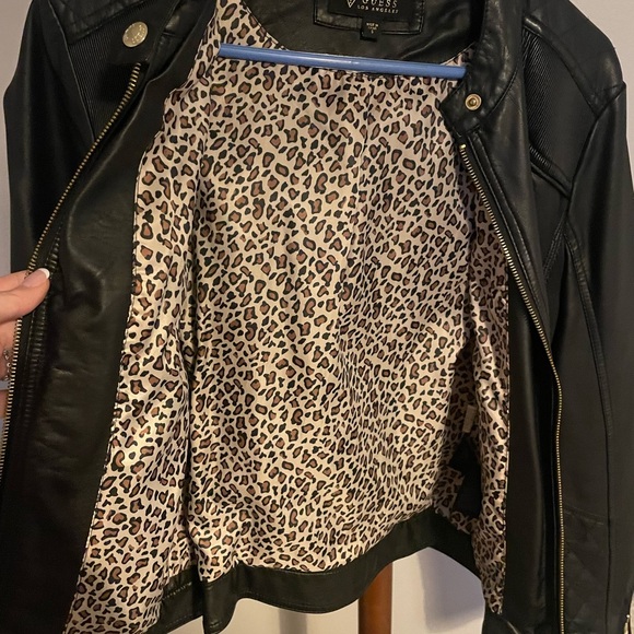 Guess faux leather motto jacket - Picture 3 of 4